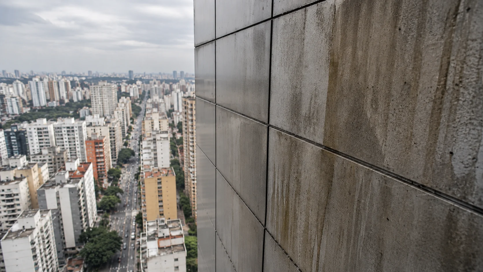 Facade Cleaning and Maintenance — before